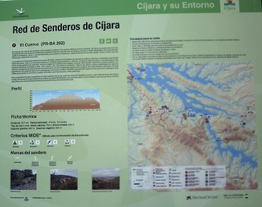 Red propia de Senderos por la Reserva Nacional de Cíjara.